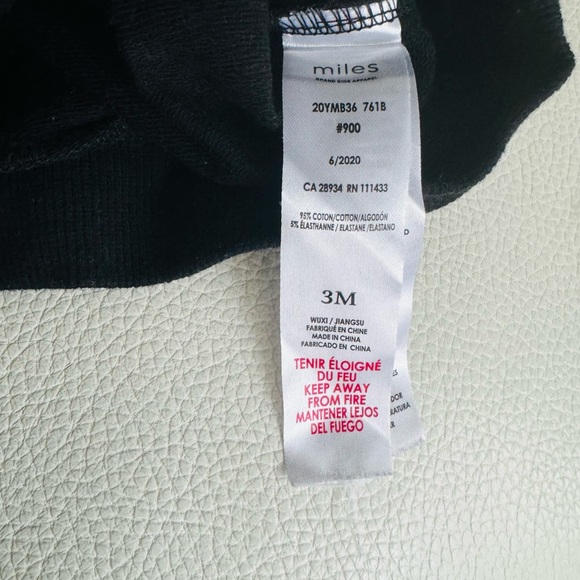 Miles the Label Miles Baby unisex printed sweatshirt 3 mo (3-9mo) Bloomingdale’s - Picture 6 of 6